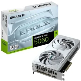 Gigabyte GeForce RTX 5060 Eagle OC ICE 8GB GDDR7 - Tarjeta Gráfica con Arquitectura NVIDIA Blackwell, DLSS 4, Sistema WINDFORCE